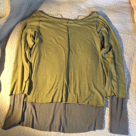 Free People medium layered long sleeve top - Picture 3 of 8